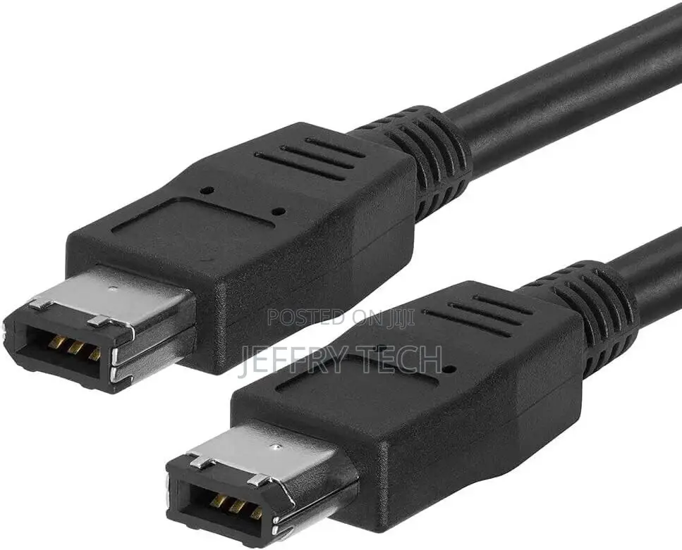 3ft IEEE-1394A Firewire 400 6-Pin Male to 6-Pin Male Cord Da