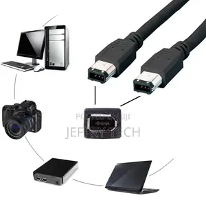3ft IEEE-1394A Firewire 400 6-Pin Male to 6-Pin Male Cord Da