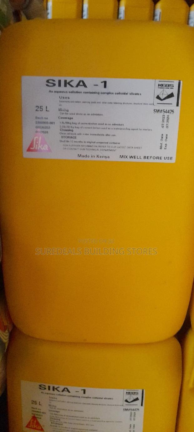 SIKA 1-25ltrs-Liquid Waterproofing Admiture
