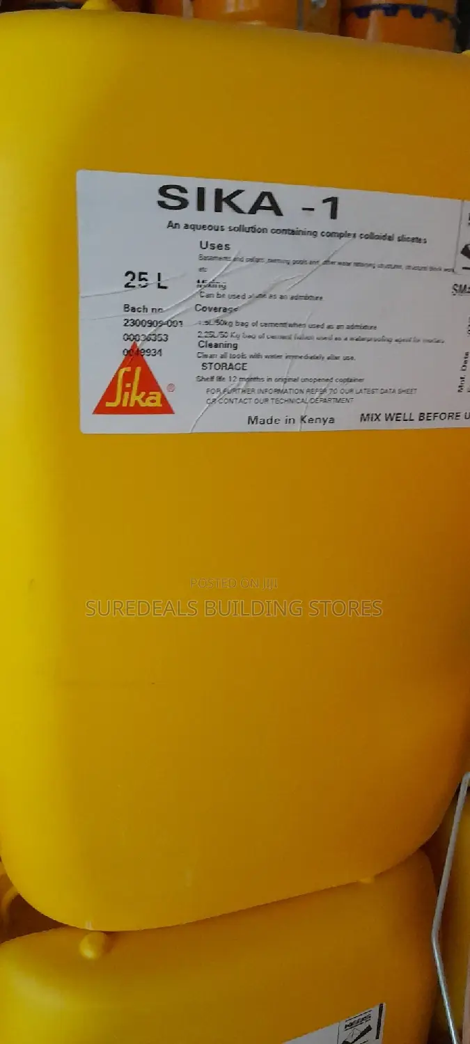 SIKA 1-25ltrs-Liquid Waterproofing Admiture
