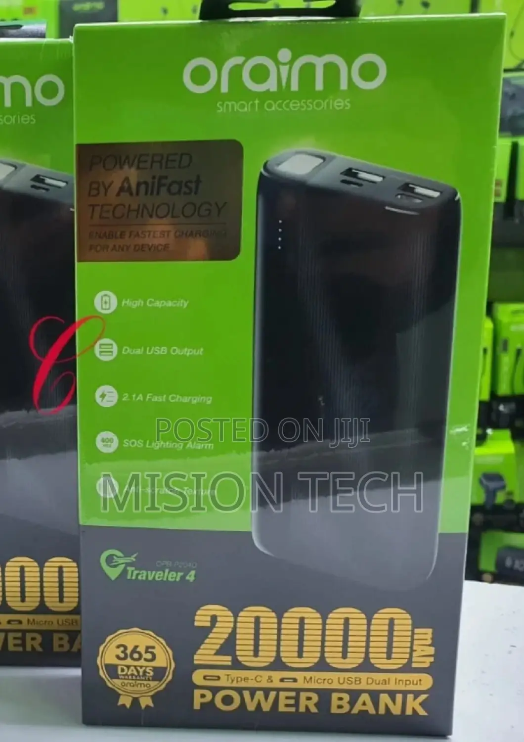 Oraimo Travel Power Bank