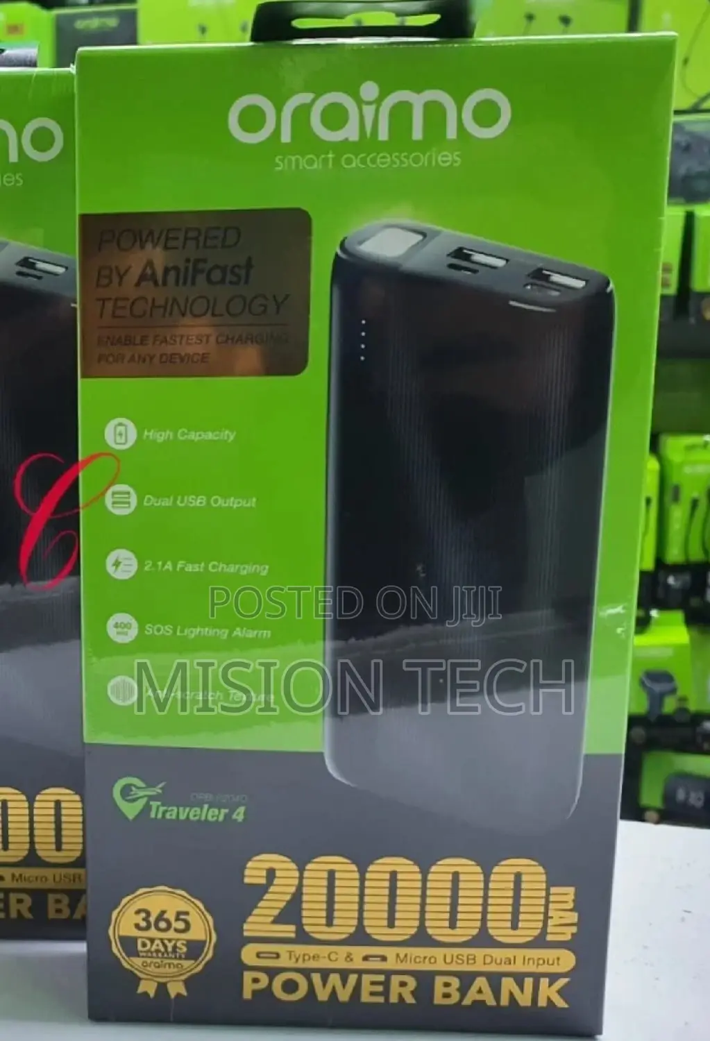 Oraimo 20000amh Power Bank