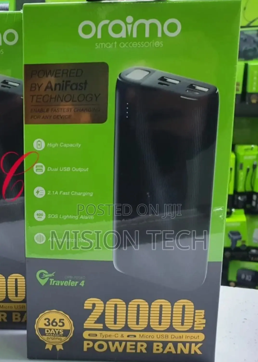 Oraimo 20000amh Power Bank