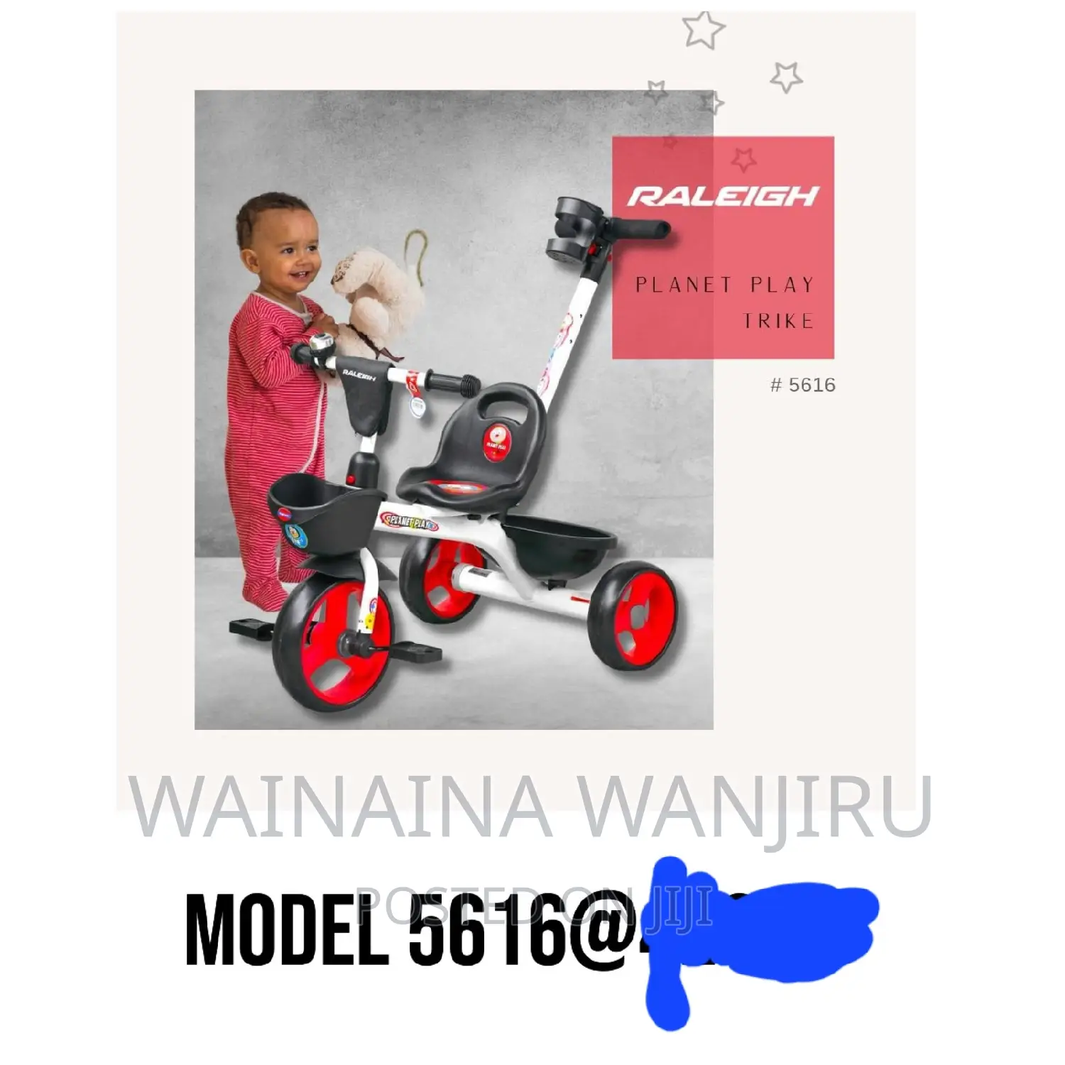 Kid Tricycle Heavy Duty