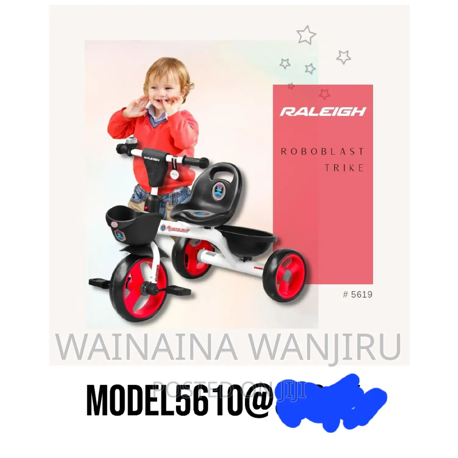 Kid Tricycle Heavy Duty