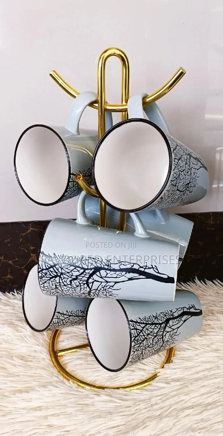 Set of 6 Tree Mugs