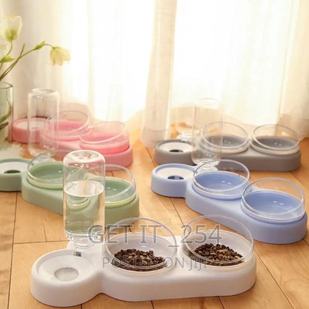 *Automatic Double Pet Bowl*500ml Water Storage Capacity - main view