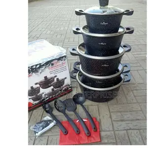 UNIQUE Original Granite Nonstick 17 PCS