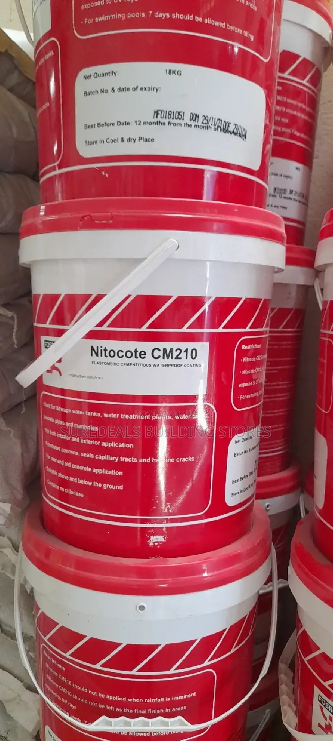NITOCOTE Cm210-Waterproof for Water Tanks/Reservoirs/Culvert