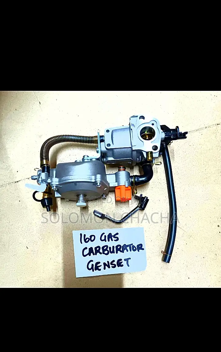 Gas Carburetor Genset 160 or Converter Petrol Genset to Gas