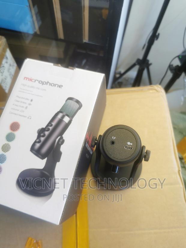RGB Lightning Professional Desktop Microphone - main view