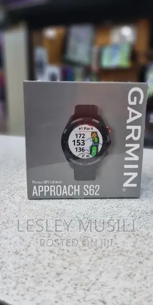 Garmin Approach S62, Premium Golf GPS Watch, Black