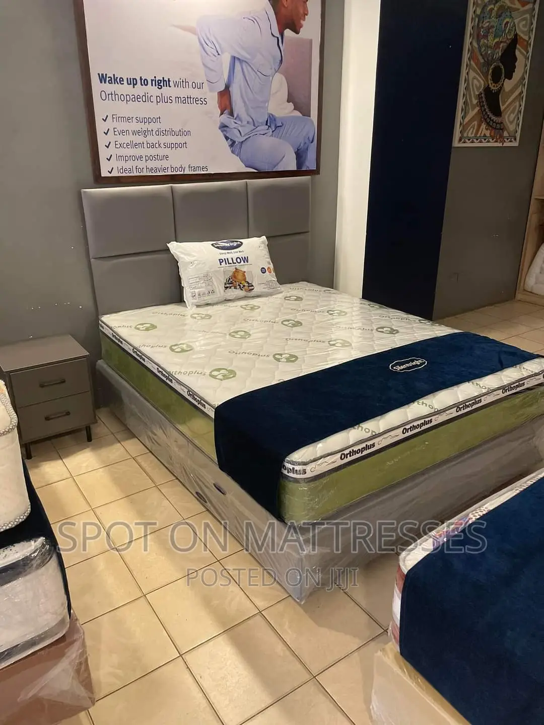 Orthopaedic Spring Mattresses No More Back Pains!