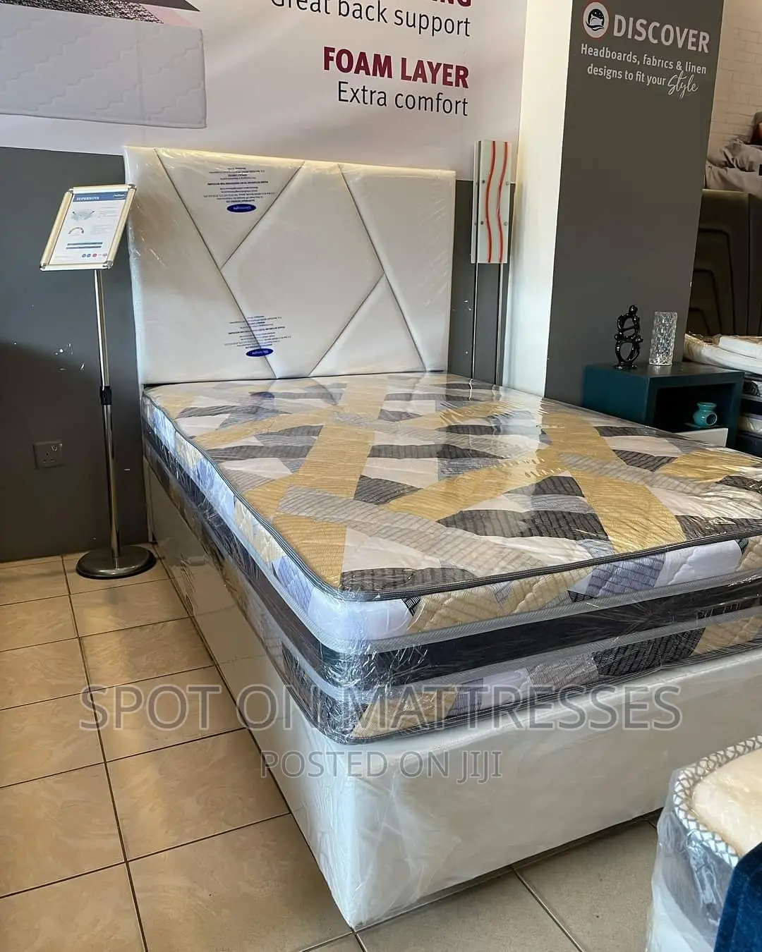 Complete Bedset (Divan Bed + 10inch Spring Mattress)