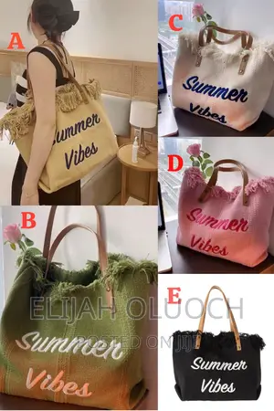 Women Summer Vibes Tote Bag