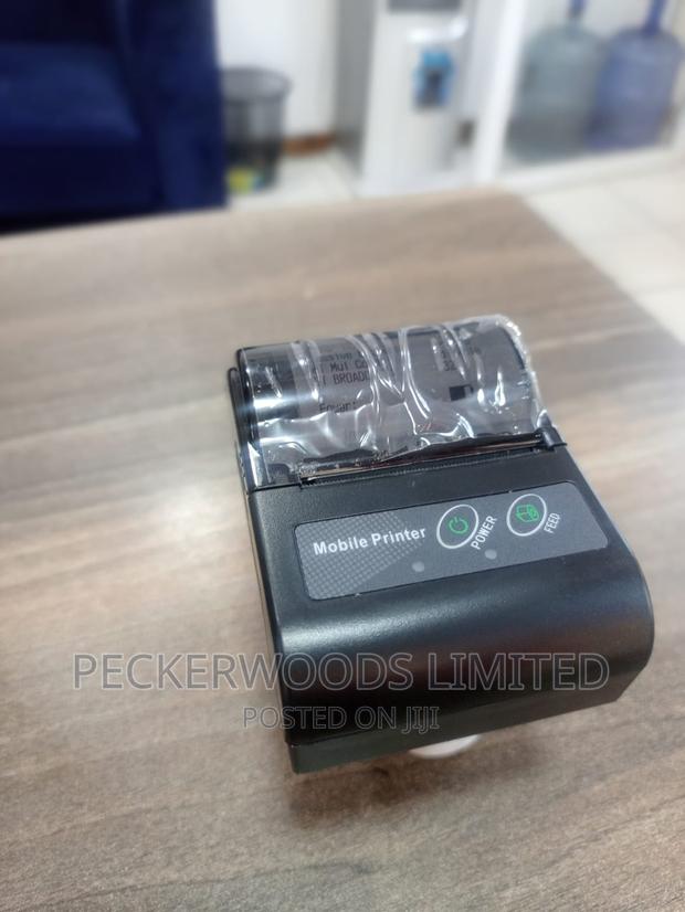 New Black User-Friendly Bluetooth Printer - Etims Ready