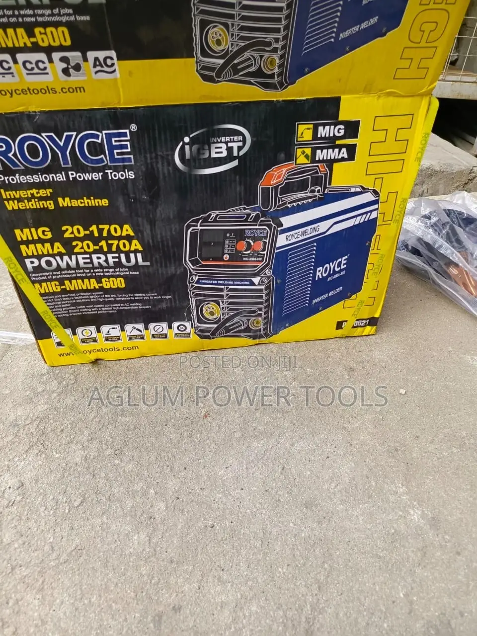 Powerful 600A Royce Gas/Gasless Welding Machine
