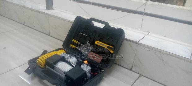 2 Cylinder Portable 12V Air Compressor Inflatable Pump