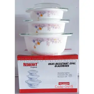 Redberry 3 PCS Set Casserole Serving Dishes