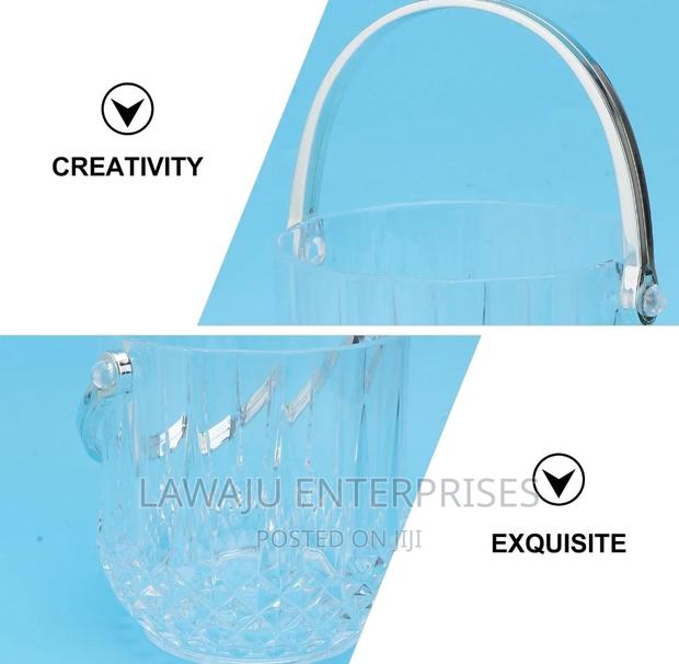 Heavy Glass Ice Bucket - thumbnail 3