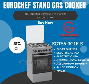 3+1 Eurochef Standing Cooker Brand New