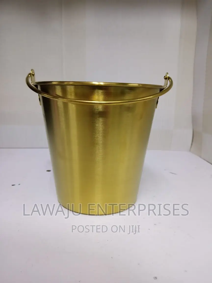 Gold Ice Cube Bucket