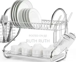 Stainless Steel 2 Tier Dishrack