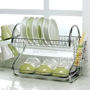 2 Tier Dish Rack and Organizer