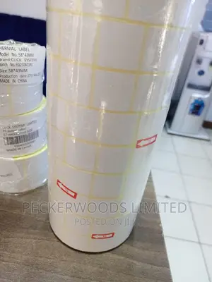 27*27 New Smooth Thermal Labels - 5000 Stickers