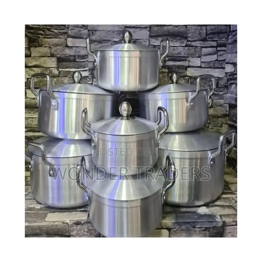 14 PCS Tornado Aluminum Cookware Set Aluminum