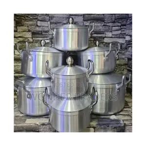 14 PCS Tornado Aluminum Cookware Set Aluminum