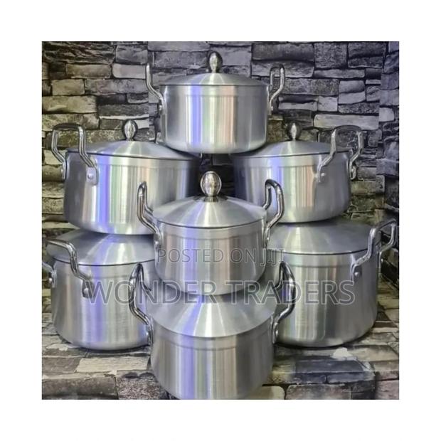 14 PCS Tornado Aluminum Cookware Set Aluminum