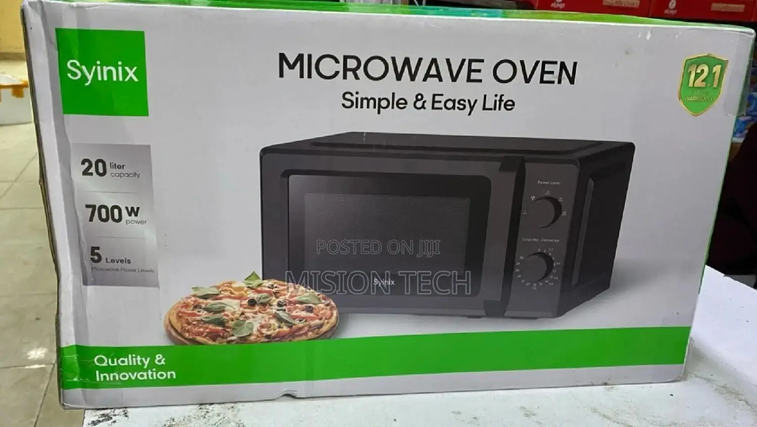 Syinix Manual Microwave Oven 700w