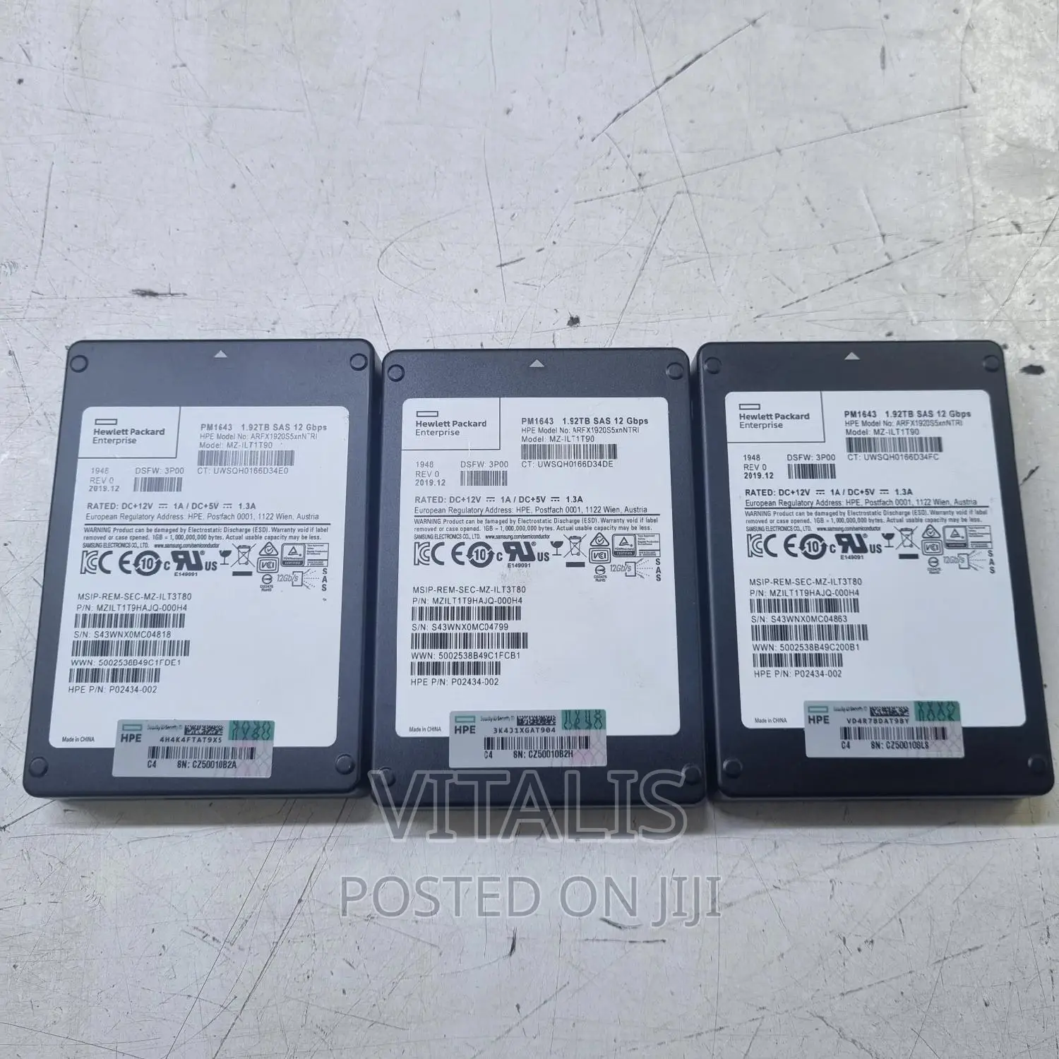 Hpe 1.92tb Sas SSD