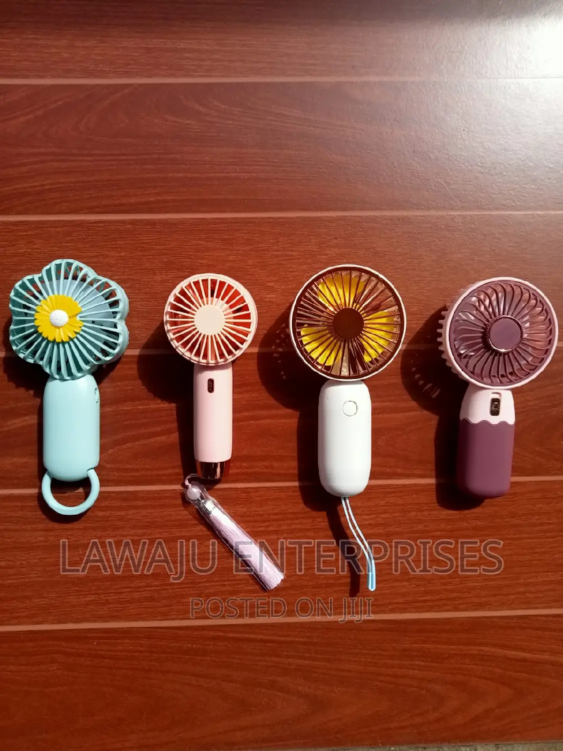 Mini Coloured Hand Fans