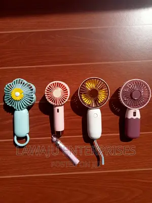 Mini Coloured Hand Fans