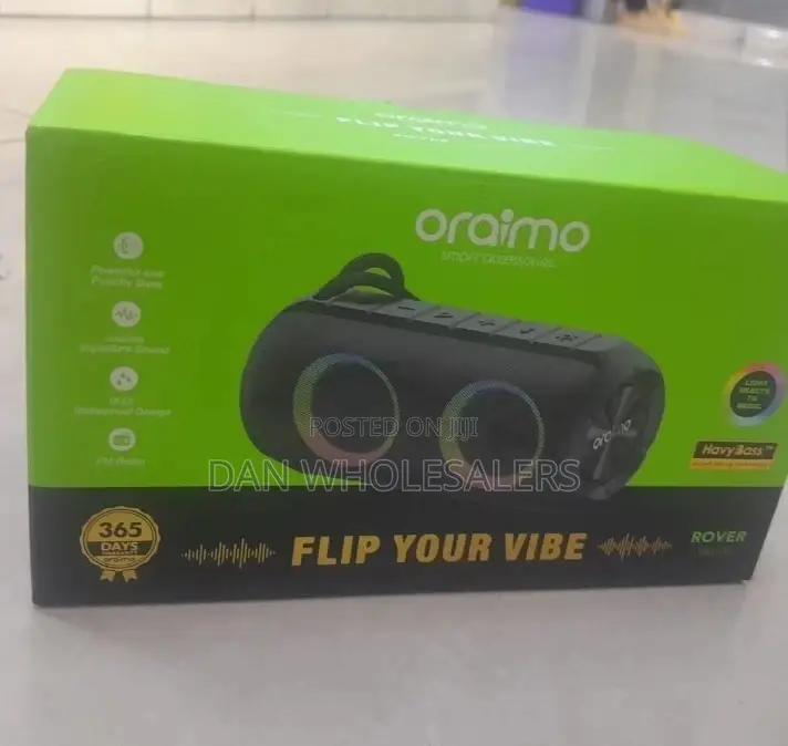Oraimo OBS-53D Rover RGB Portable IPX5 Wireless Speaker
