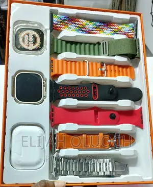 *S300 Ulra2 7 in 1 Straps Smart Watch