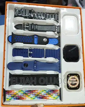 *S300 Ulra2 7 in 1 Straps Smart Watch