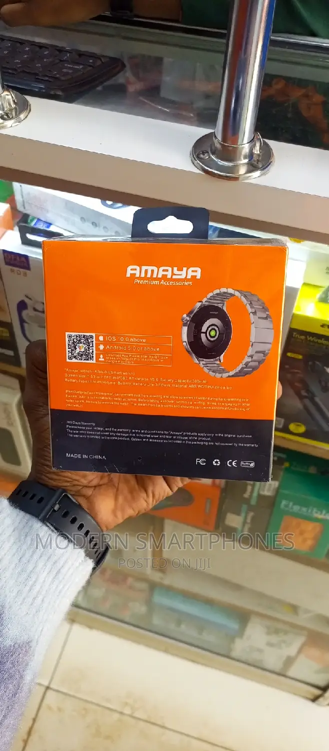AMAYA (Answer/Dial Calls),1.43" Smartwatches F