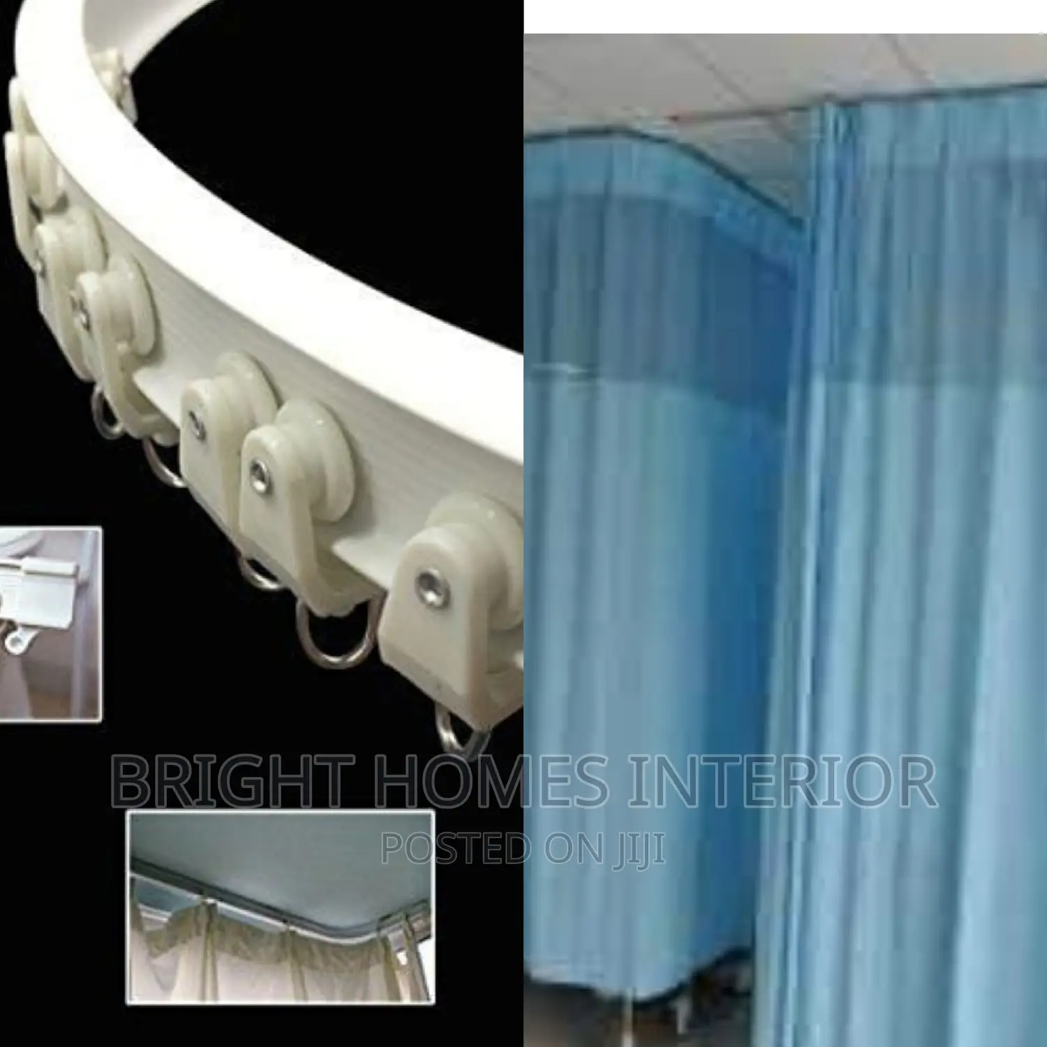 Bendable Curtain Rails Hospital Rails Mosquito Net Rails