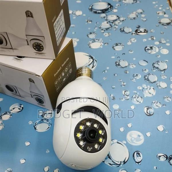 Quality WIFI PTZ Bulb Camera Rotating Bulb Camera V380* - main view