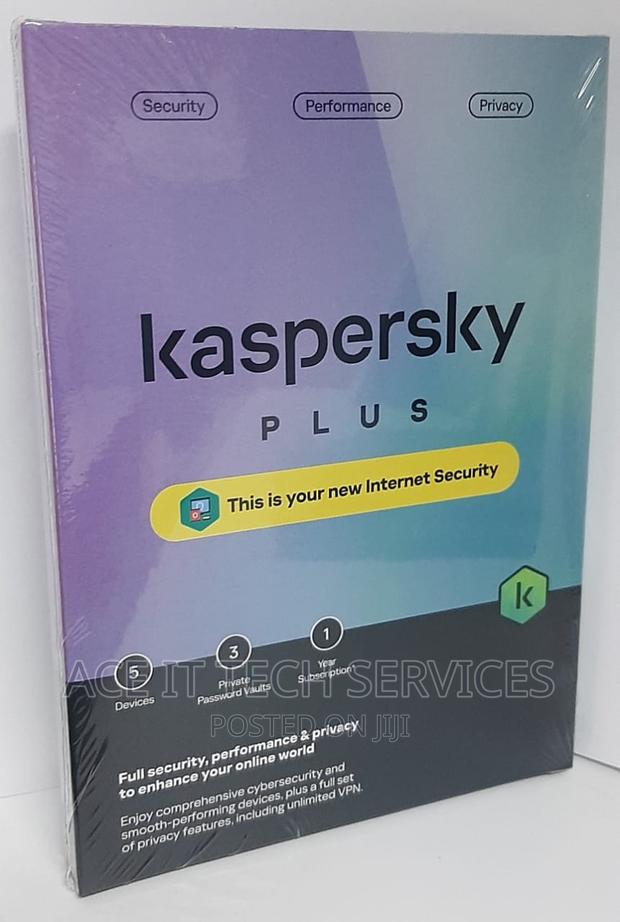 Kaspersky Plus 5 Devices/Users, - main view