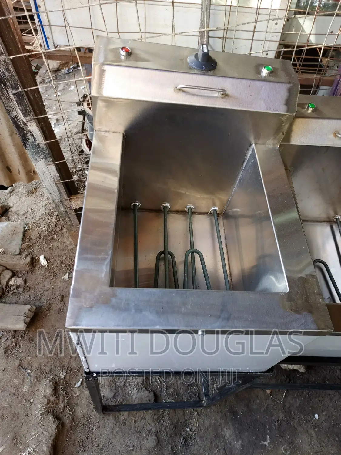 Double Double Electric Single Fryer