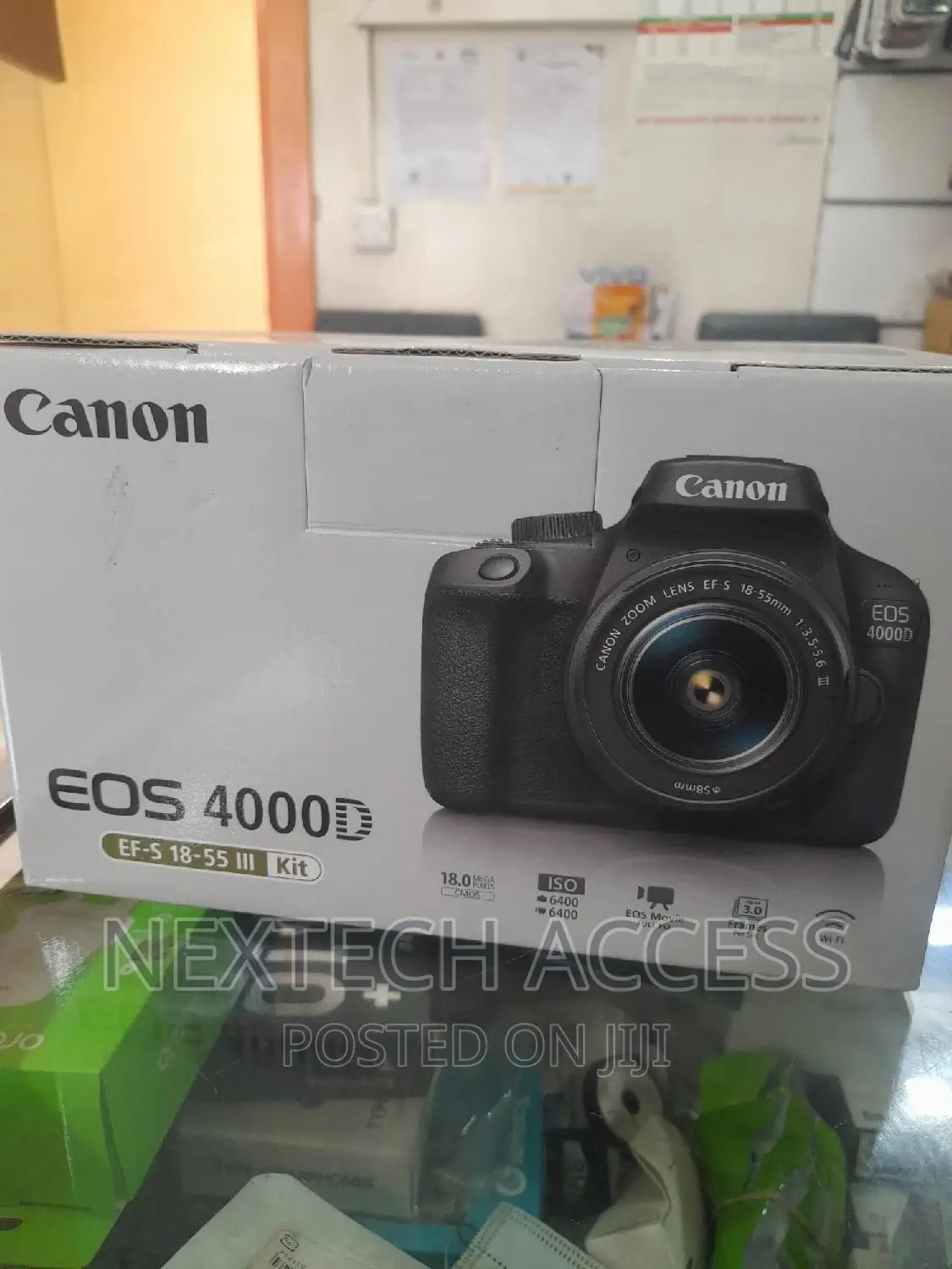 Canon EOS 4000D DSLR Camera Kit With 18-55mm Kit