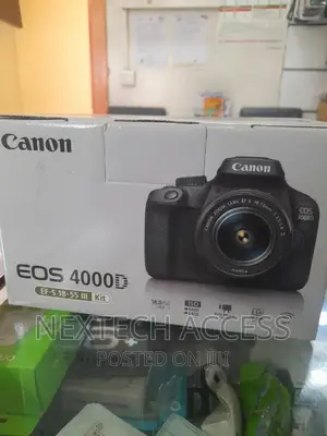 Canon EOS 4000D DSLR Camera Kit With 18-55mm Kit