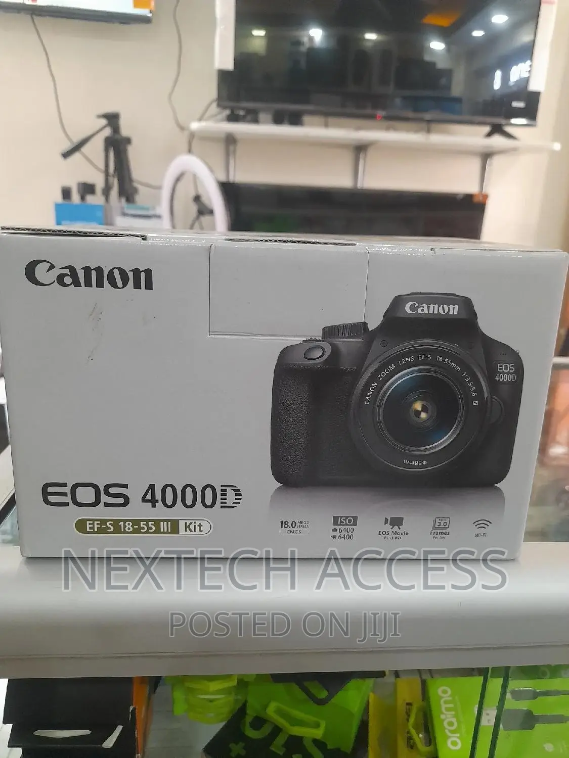 Canon EOS 4000D DSLR Camera Kit With 18-55mm Kit
