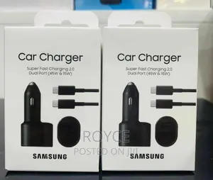 Dual Port Super Fast Car Charger