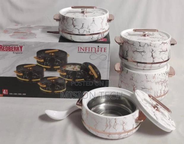 Set of 4 PCS Redberry Hotpots Set