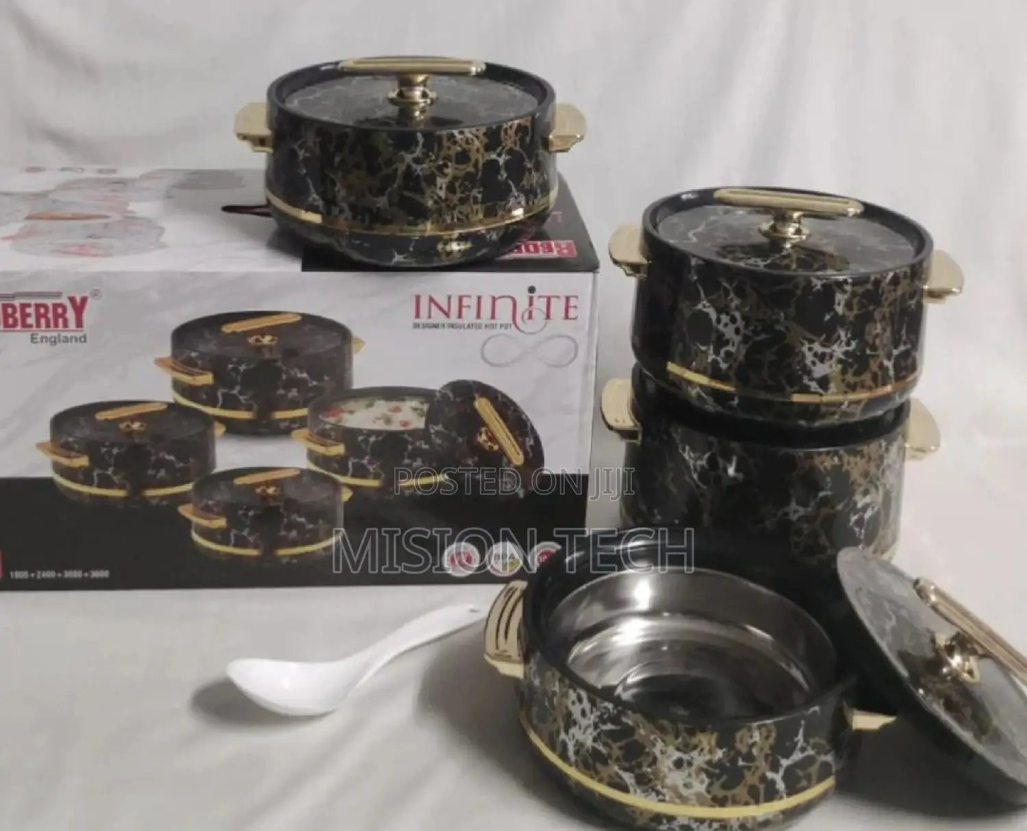Redberry Infinite Insulated Hotpots Set